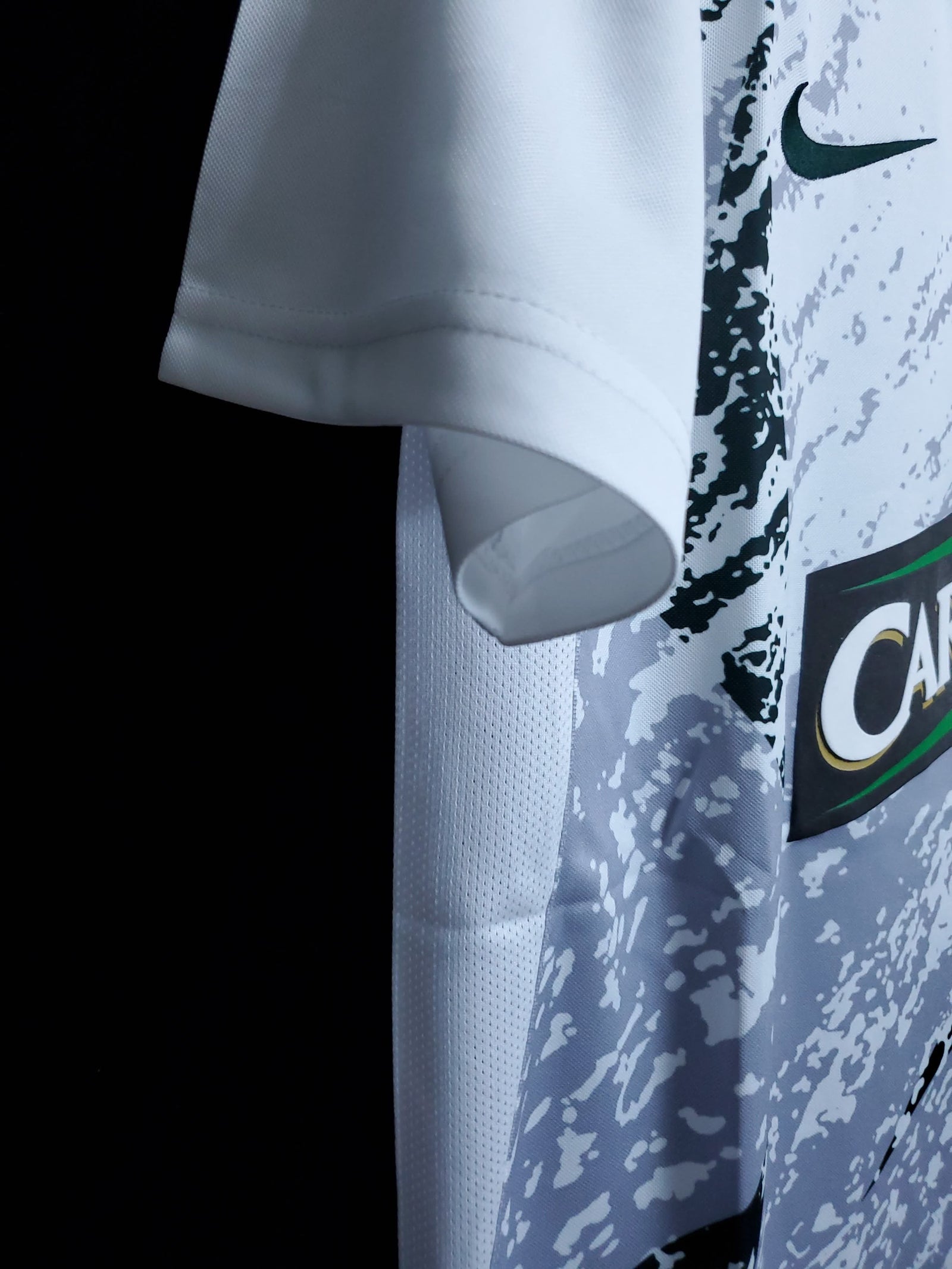 Football Shirt Celtic FC White 07-08 Retro extra 3
