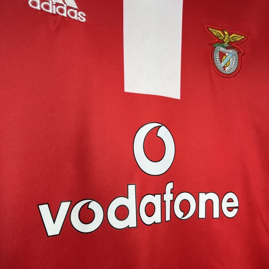 Football Shirt SL Benfica Home 04-05 Retro extra 3