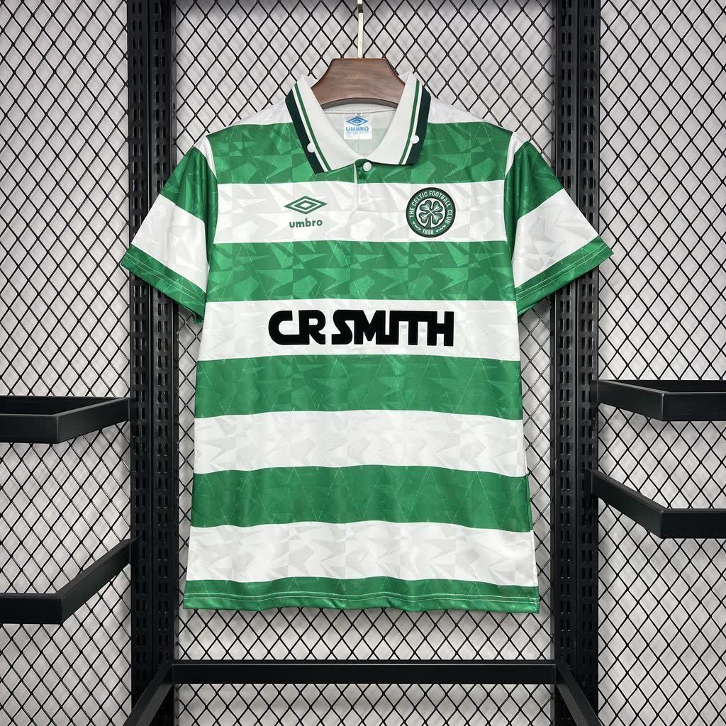 Football Shirt Celtic Home 89-91 Retro extra 4