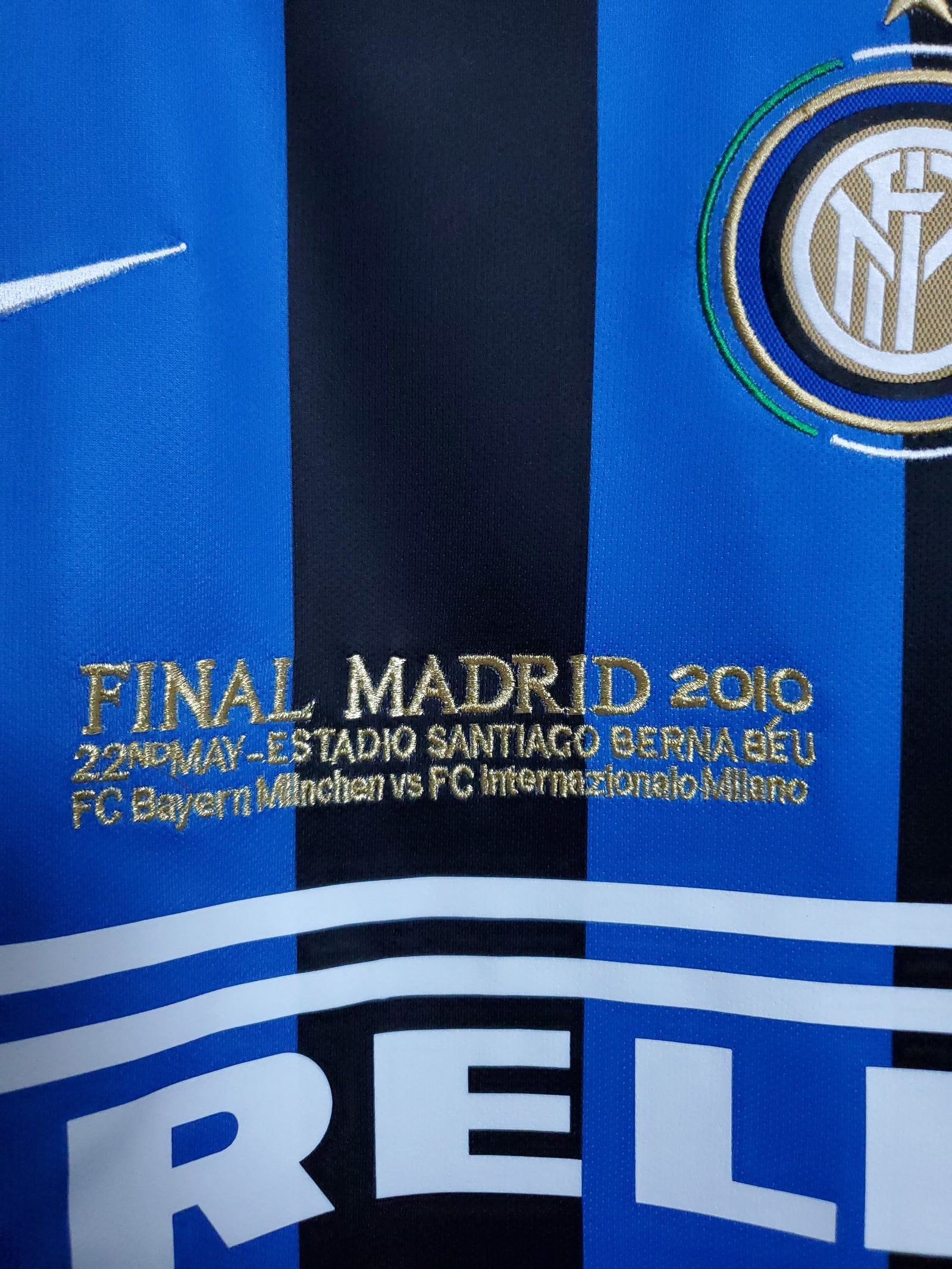Football Shirt Inter Milan Home 10-11 Retro extra 3