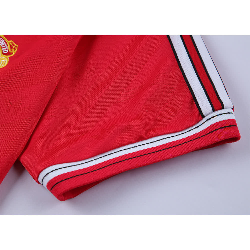 Football Shirt Manchester United Home 86-88 Retro extra 3