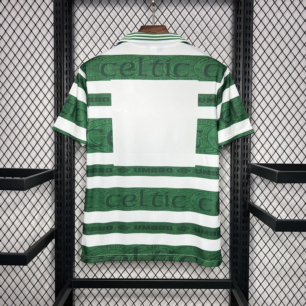 Football Shirt Celtic Home 95-97 Retro back