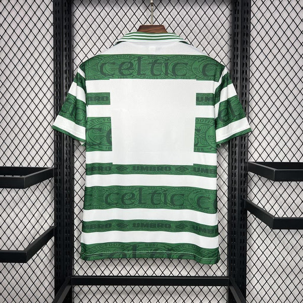 Football Shirt Celtic Home 95-97 Retro back