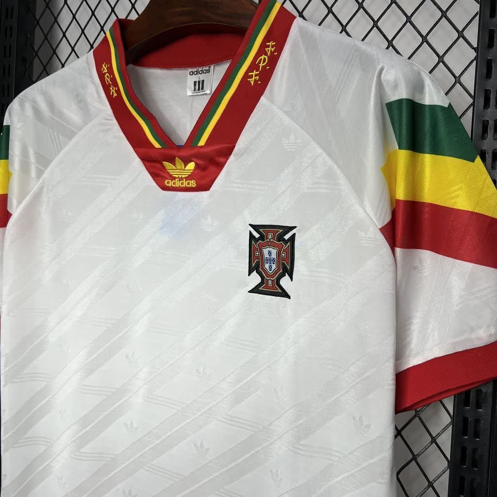 Football Shirt Portugal Away 92-94 Retro extra 3