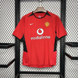 Football Shirt Manchester United Home 02-04 Retro extra 3