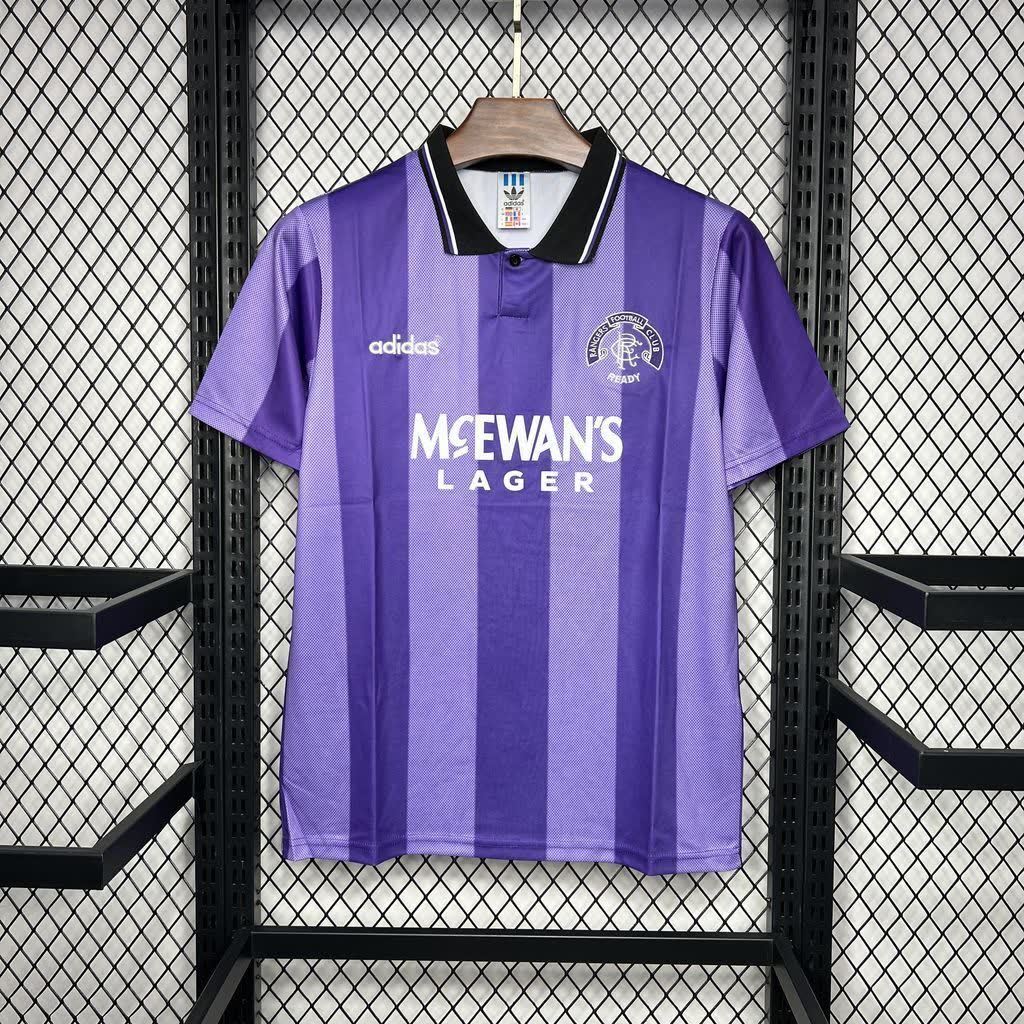 Football Shirt Rangers FC European 94-95 Third Retro extra 3