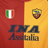Football Shirt AS Roma Home 01-02 Retro extra 3