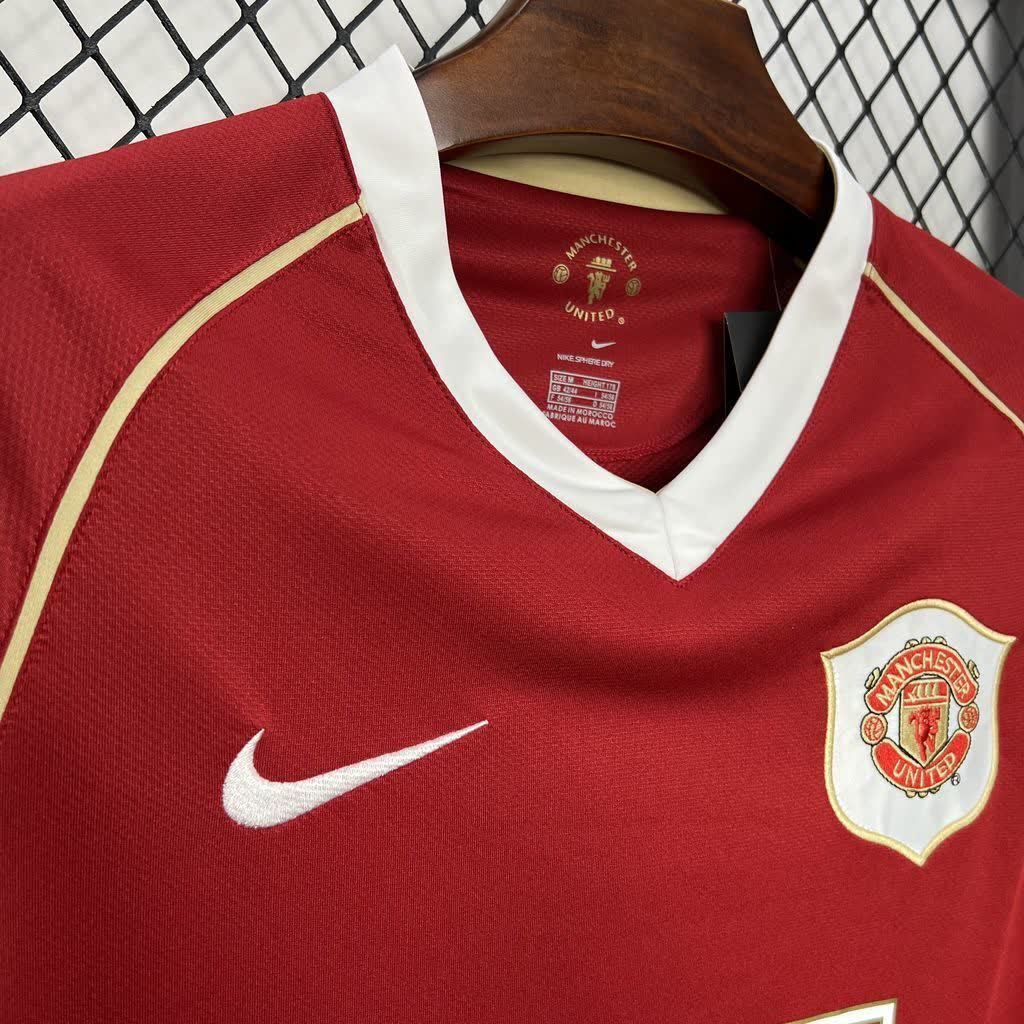 Football Shirt Manchester United Home 06-07 Retro extra 3