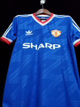 Football Shirt Manchester United Third 86-88 Retro extra 3