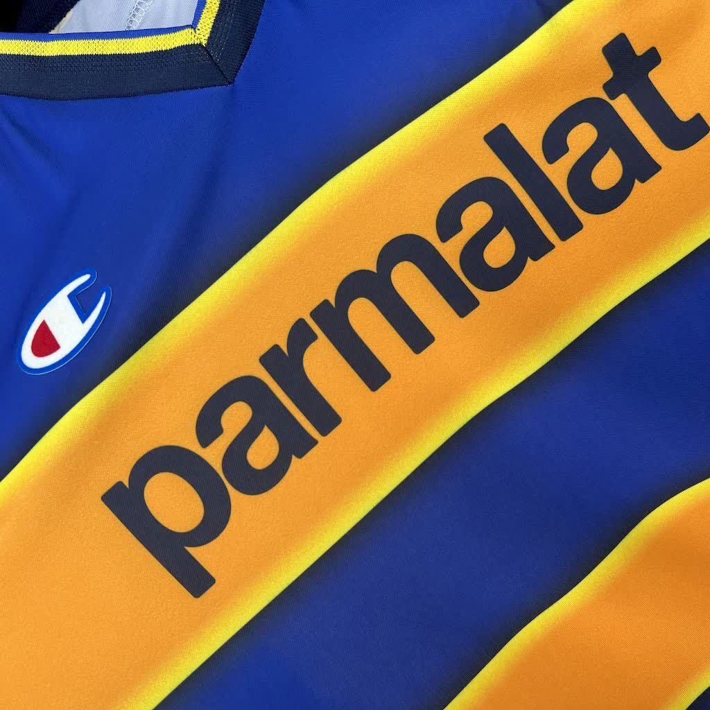 Football Shirt Parma Calcio Home 02-03 Retro extra 3