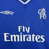 Football Shirt Chelsea Home 04-05 Retro extra 3