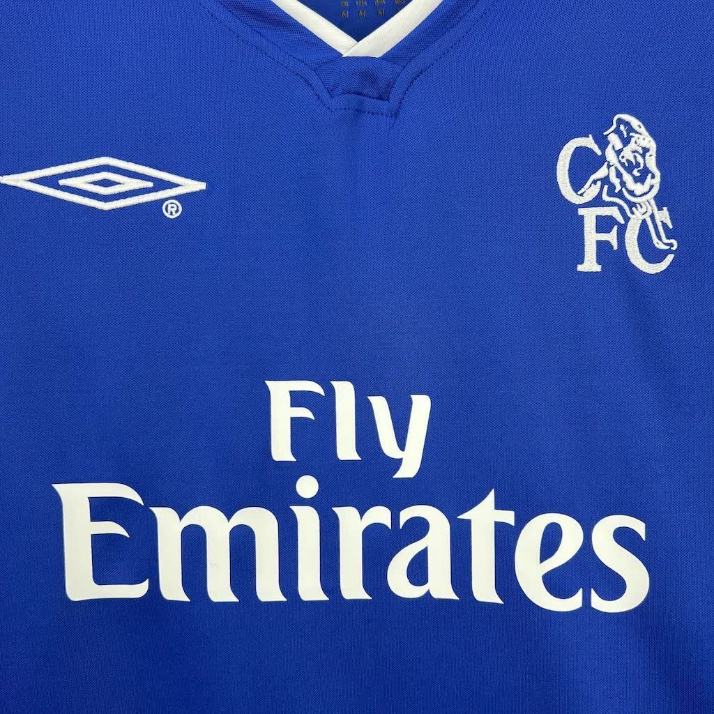 Football Shirt Chelsea Home 04-05 Retro extra 3