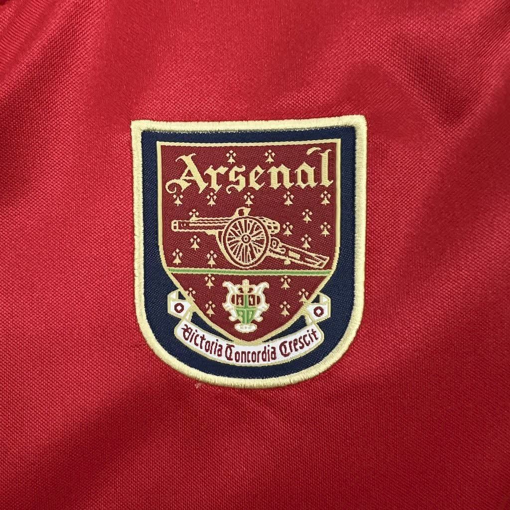 Football Shirt Arsenal Home 00-01 Long Sleeves Retro extra 3