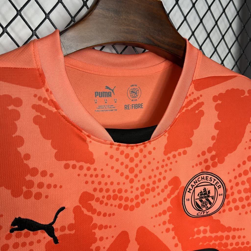 Football Shirt Manchester City Orange 25-26 extra 4