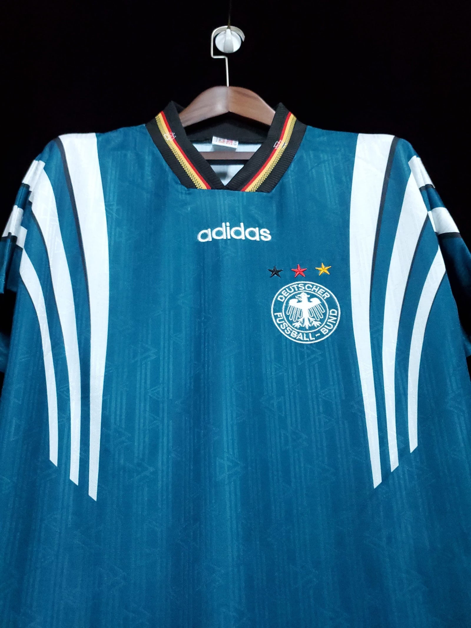 Football Shirt Germany Away 98-99 Retro extra 3