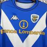 Football Shirt Brescia Home Long Sleeves 03-04 extra 3