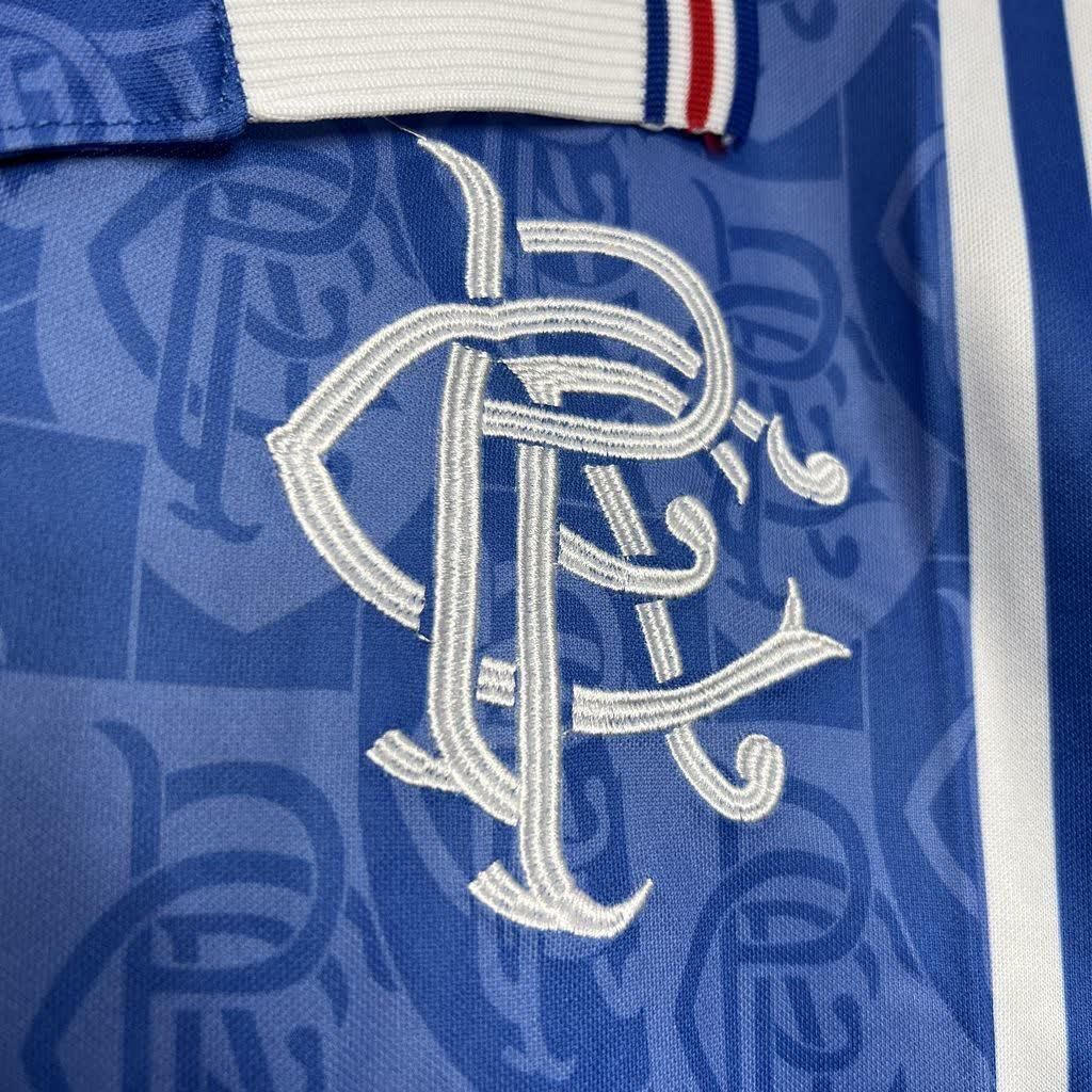 Football Shirt Rangers Home 96-97 Retro extra 4