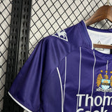 Football Shirt Manchester City Away 07-08 Retro extra 3