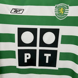 Football Shirt Sporting CP Home 03-04 Retro extra 3