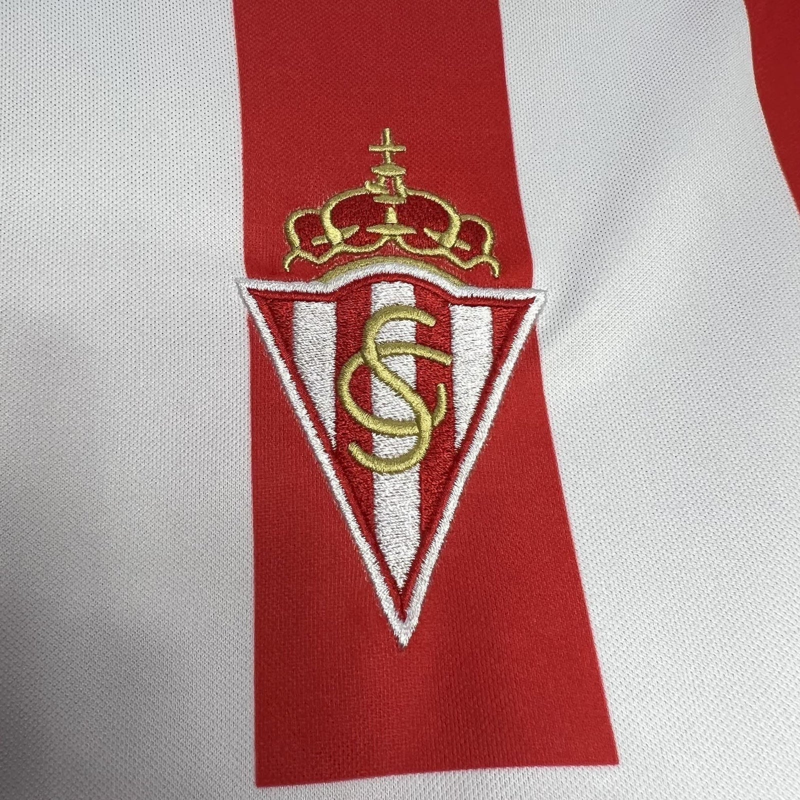 Football Shirt Sporting de Gijon Home 01-02 Retro extra 3