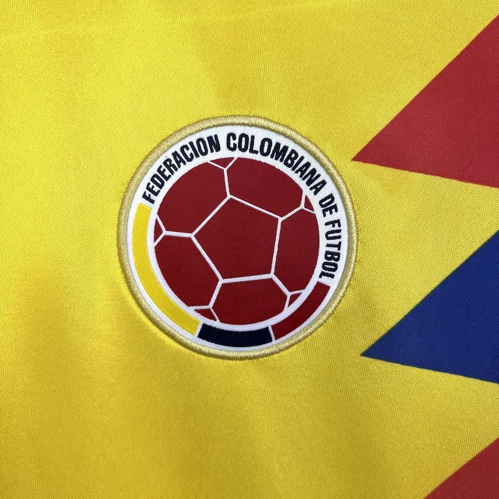 Football Shirt Colombia Home 1990 Retro extra 3