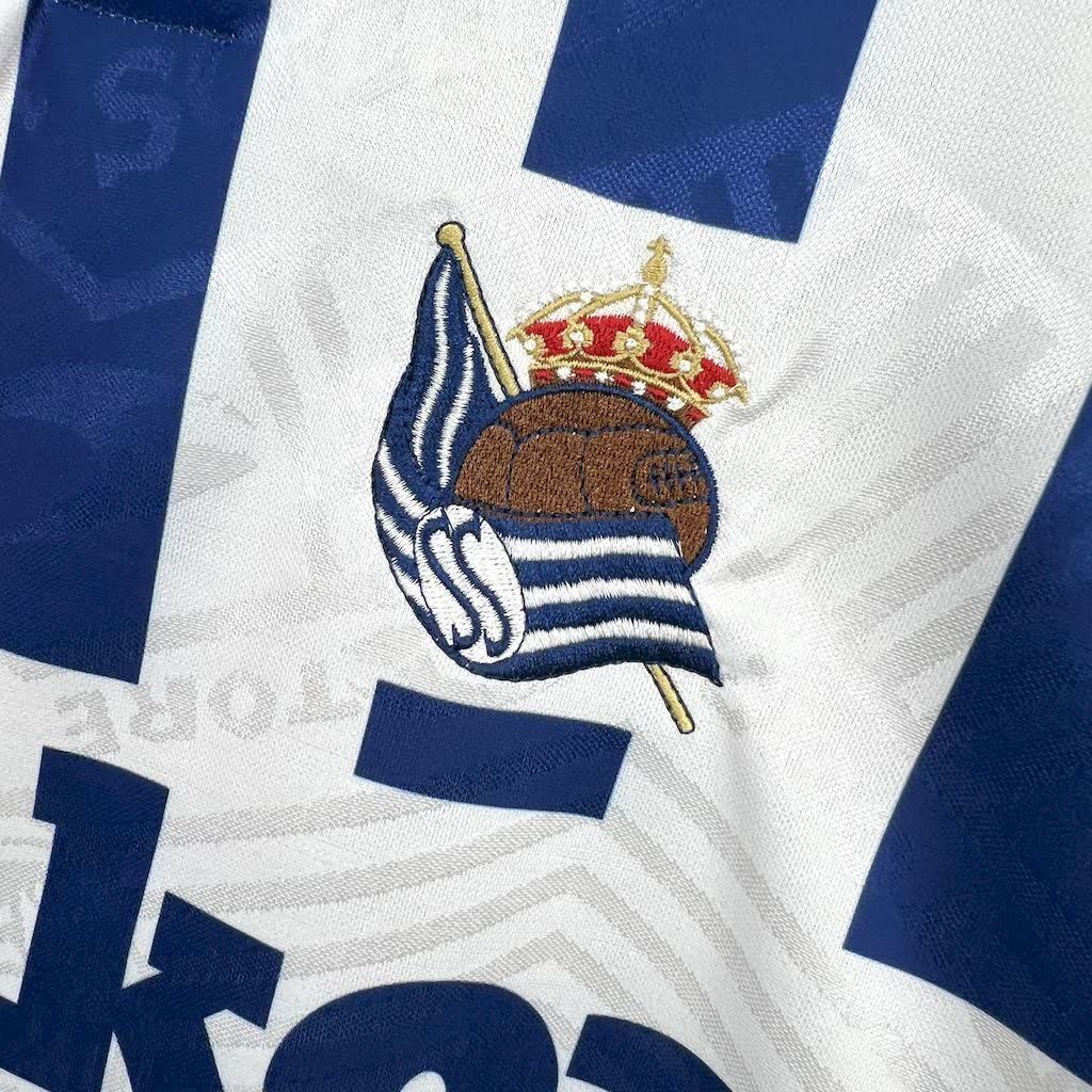 Football Shirt Real Sociedad Home 94-95 Retro extra 4