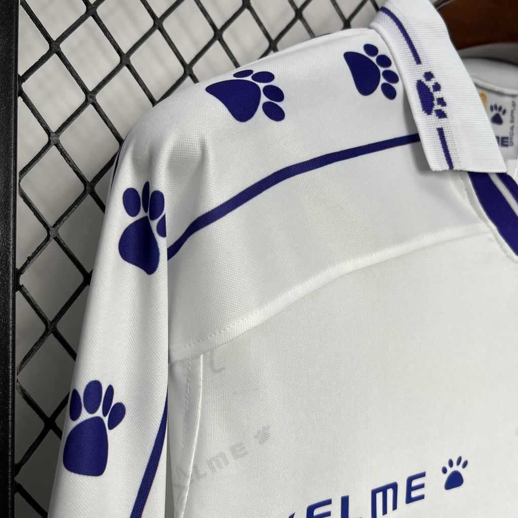 Football Shirt Real Madrid Home 94-96 Long Sleeve Retro extra 4