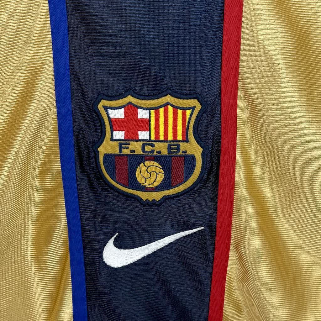 Football Shirt FC Barcelona Away 01-02 Retro extra 4