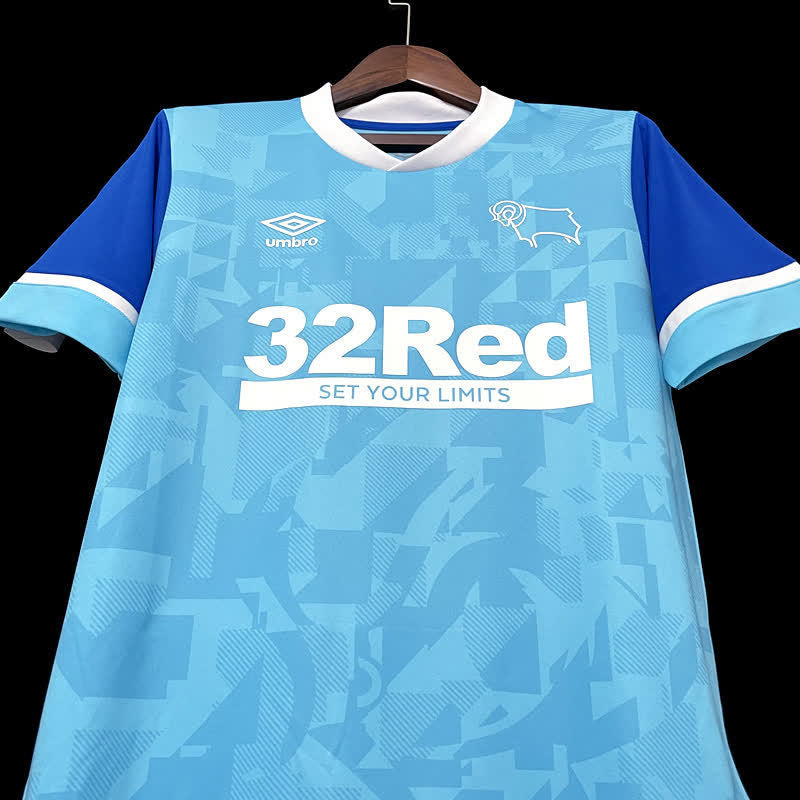 Football Shirt Derby County Away 21-22 extra 4