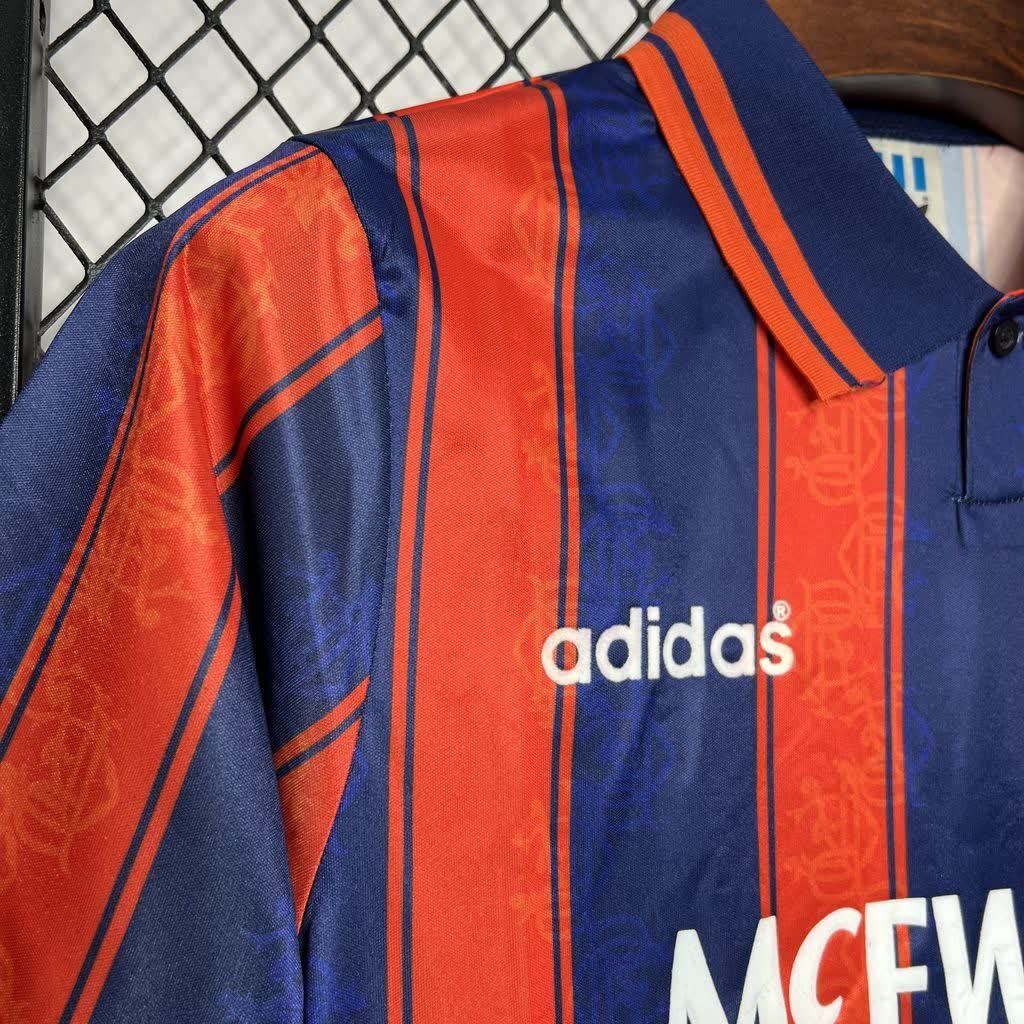 Football Shirt Rangers Away 93-94 Retro extra 4