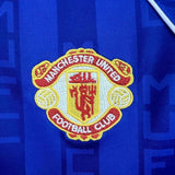 Football Shirt Manchester United Away 88-89 Retro extra 4