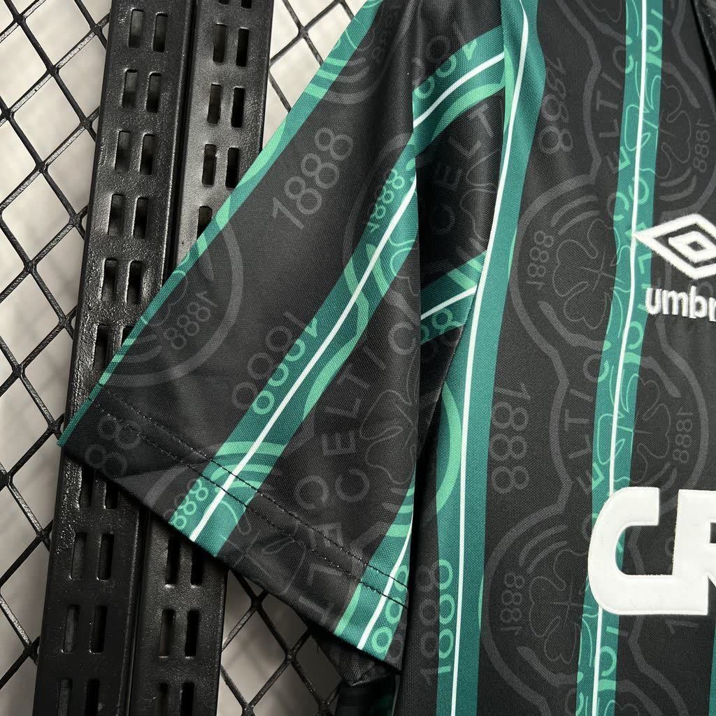 Football Shirt Celtic FC Away 92-93 Retro extra 4
