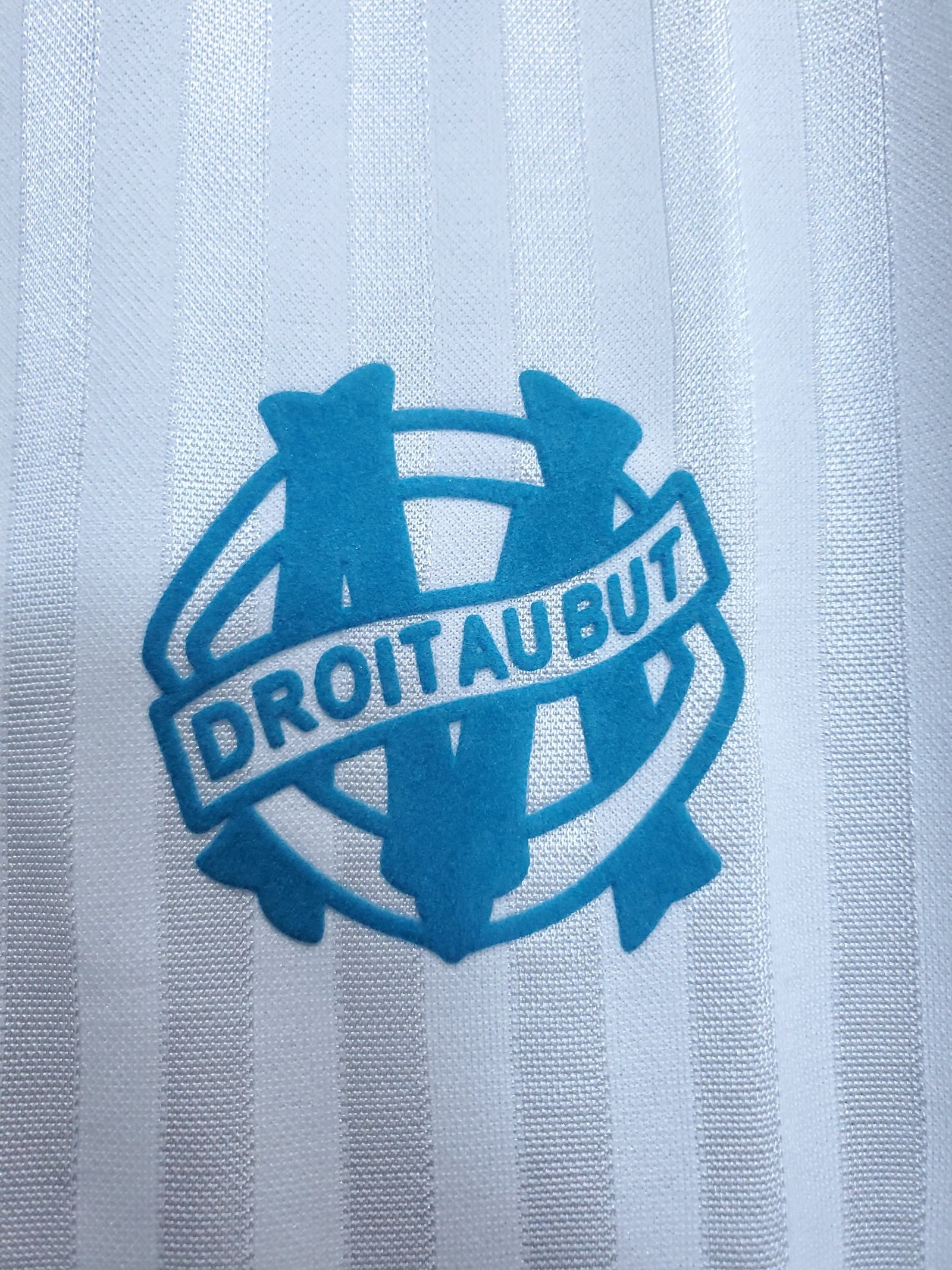 Football Shirt Olympique Marseille Home 90-91 Retro extra 4