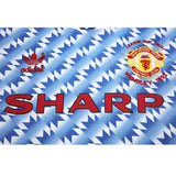Football Shirt Manchester United Away League Cup Final 90-92 Long Sleeve extra 4