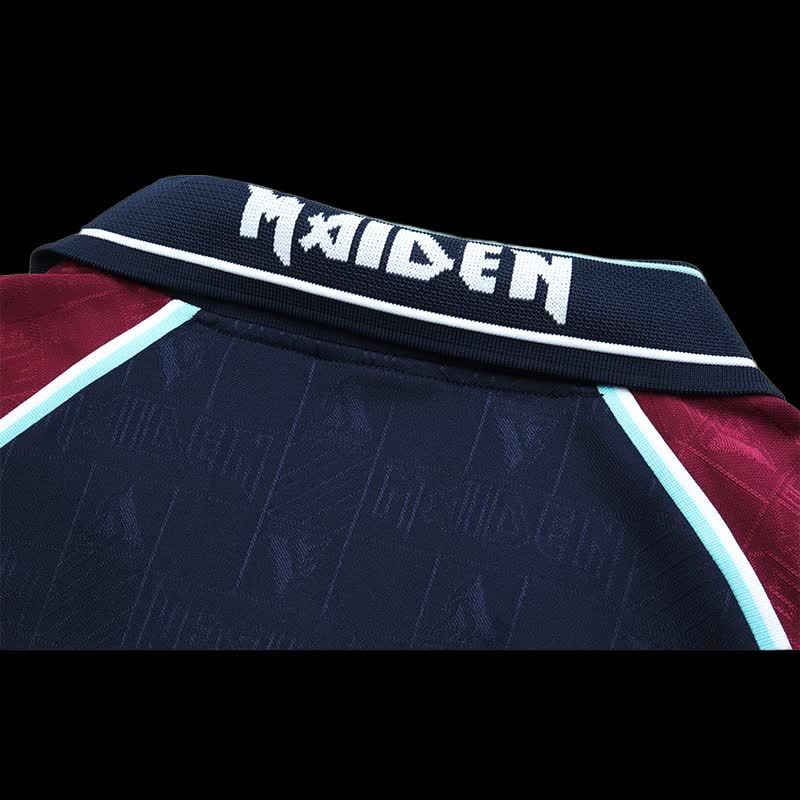 Football Shirt West Ham United Iron Maiden Retro 99-01 Home extra 4