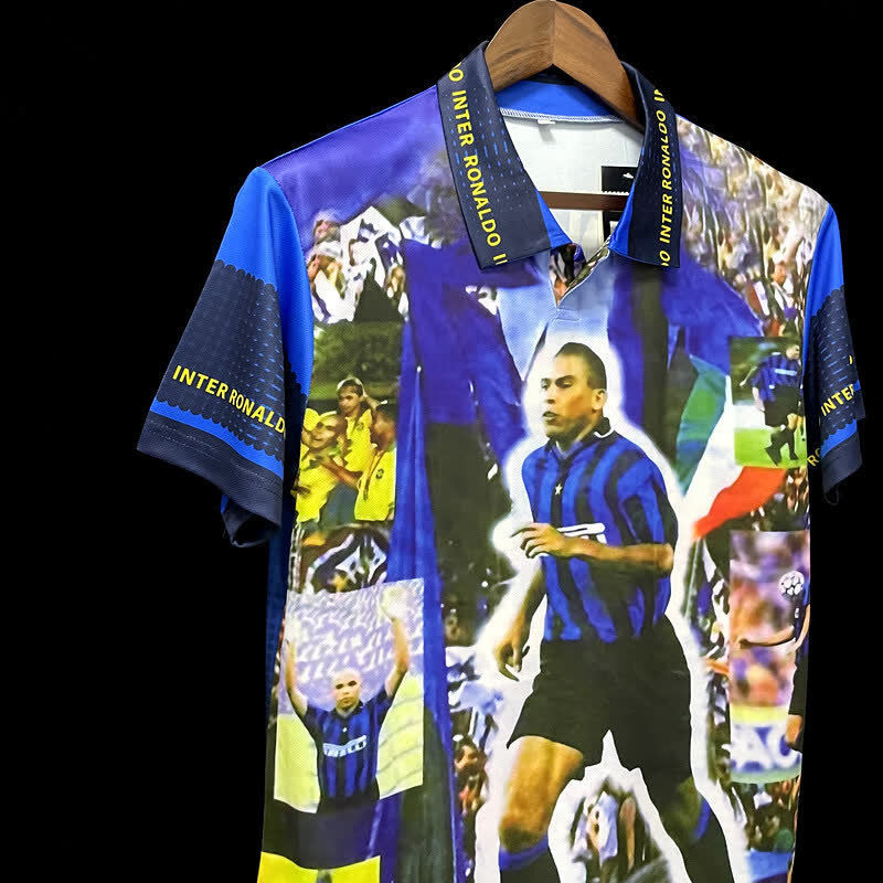 Football Shirt Inter Milan Home 97-98 Ronaldo extra 4