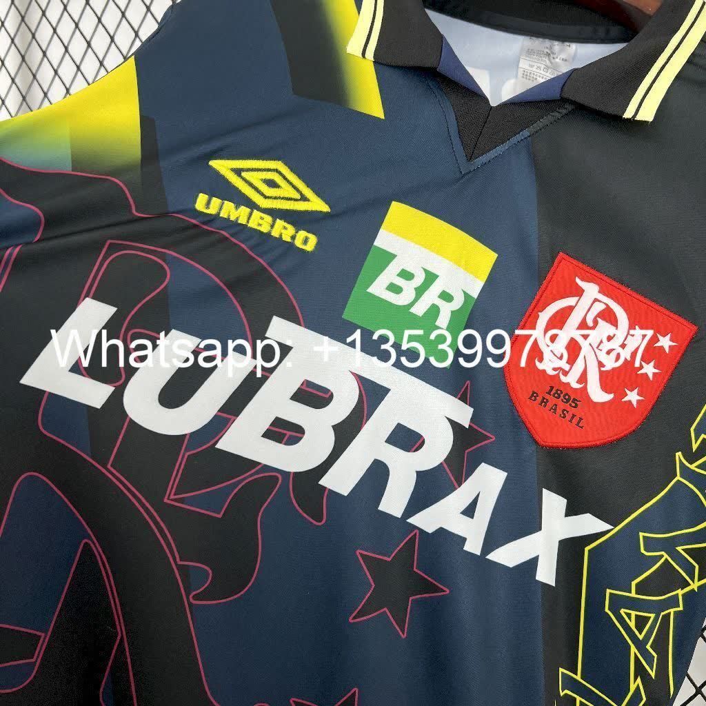 Football Shirt Flamengo Goalkeeper 98-99 Long Sleeves Retro extra 4