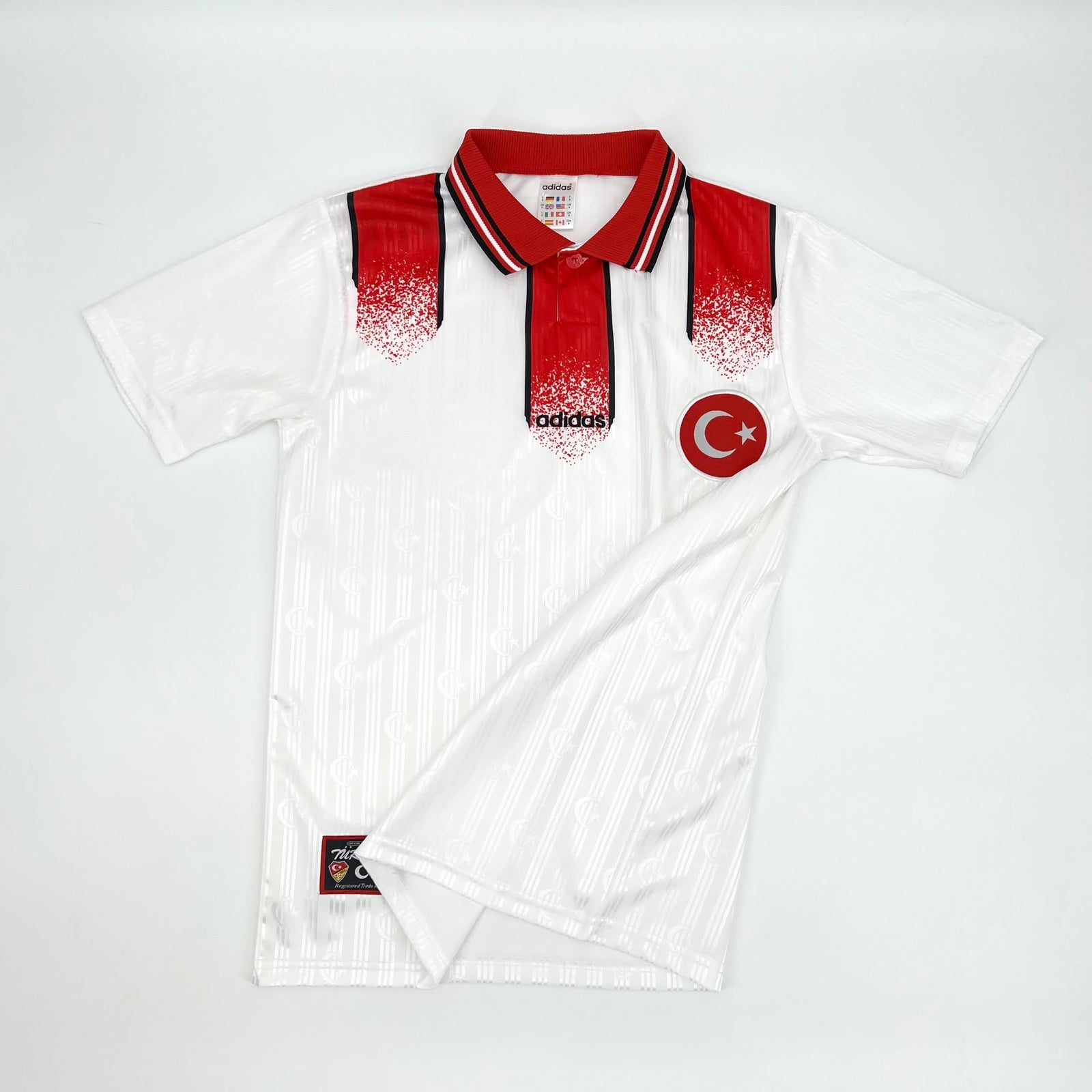 Football Shirt Turkiye Away 1996 Retro extra 3