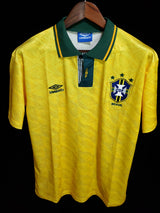 Football Shirt Brazil Home 91-93 extra 4