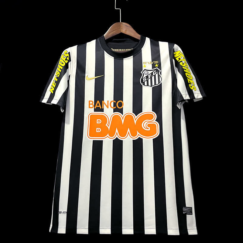 Football Shirt Santos FC Away 13-14 extra 4