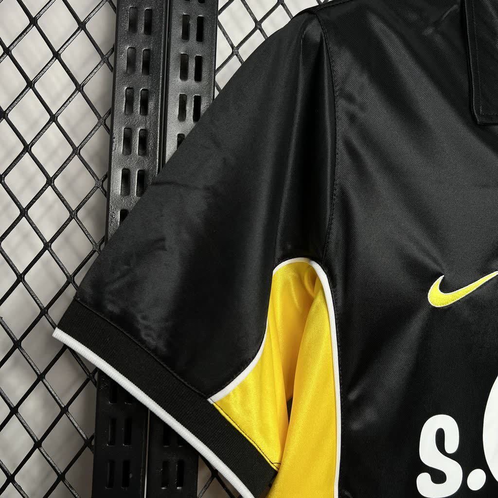 Football Shirt Borussia Dortmund Away 98-00 Retro extra 4
