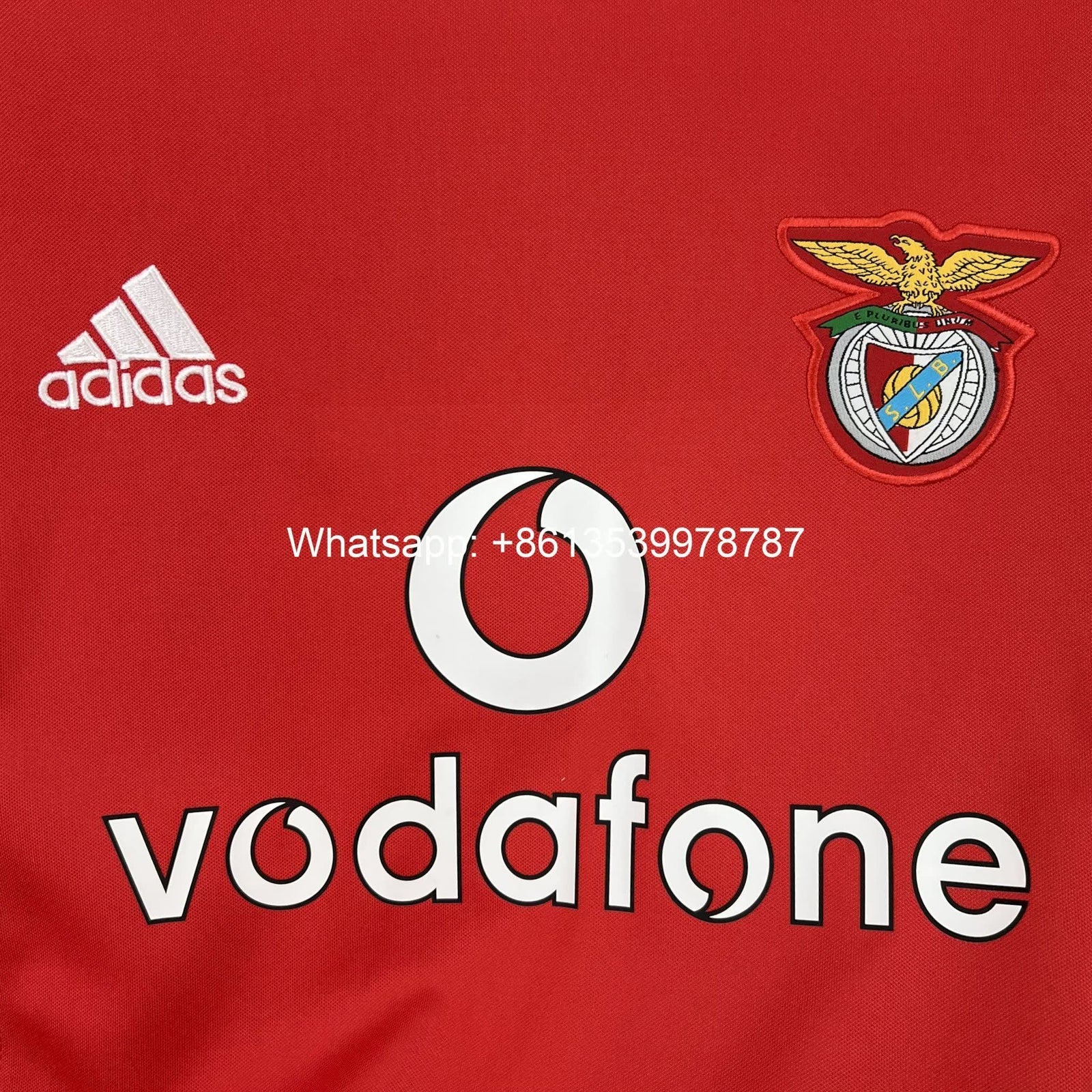 Football Shirt SL Benfica Home 03-04 Retro extra 4