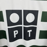 Football Shirt Sporting CP Home 01-03 Long Sleeves Retro extra 4