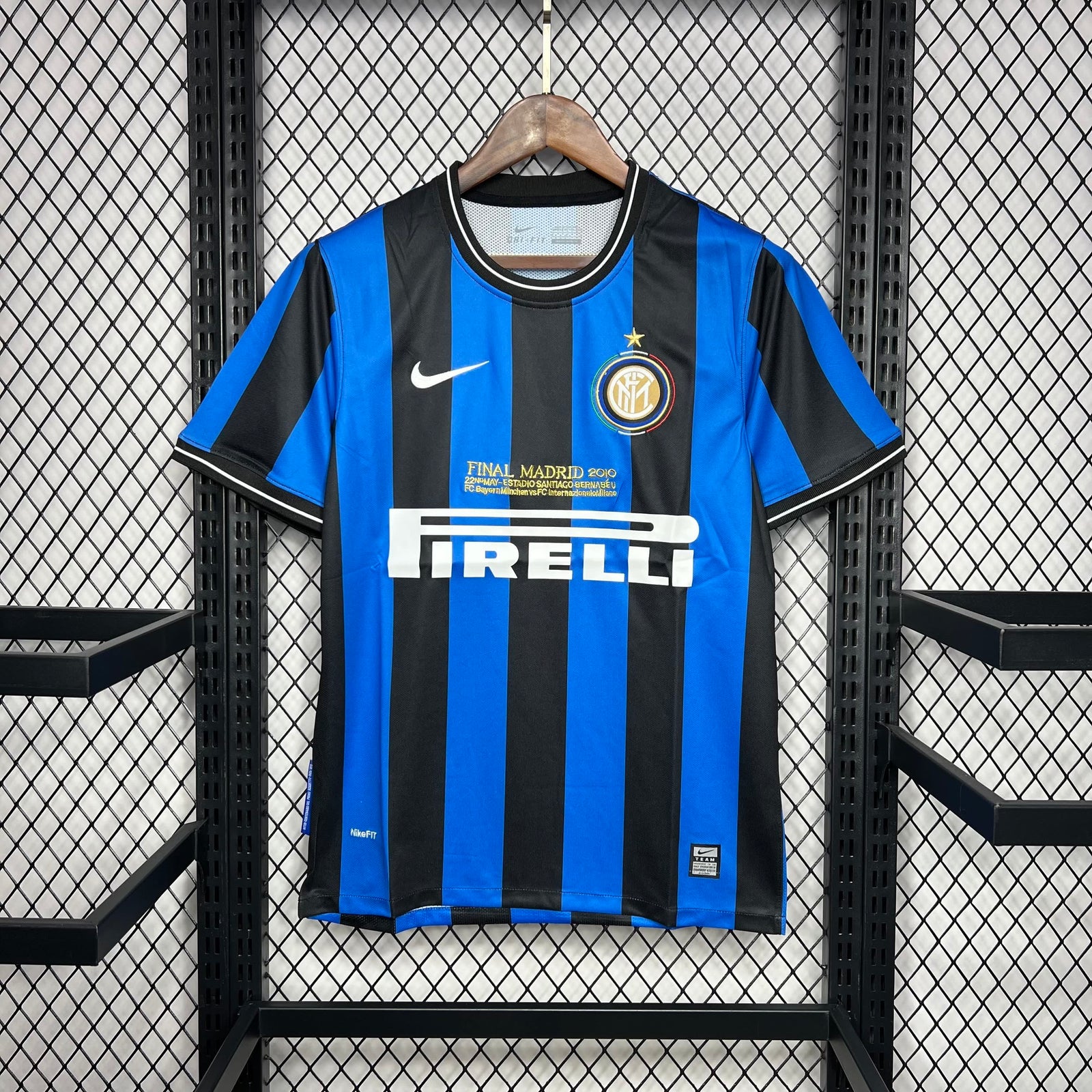 Football Shirt Inter Milan Home 09-10 Retro extra 4