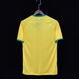 Football Shirt Brazil Home 14-15 Retro back
