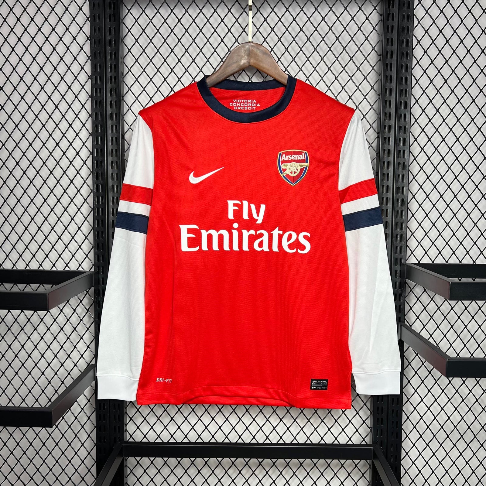 Football Shirt Arsenal Home 12-13 Long Sleeves extra 4