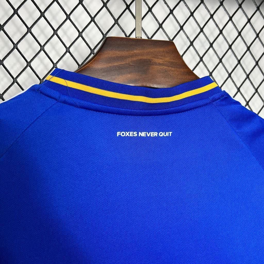 Football Shirt Leicester City Home 25-26 extra 4