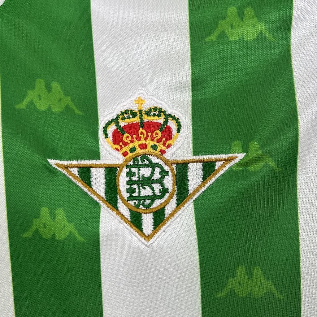 Football Shirt Real Betis Home 95-97 Long Sleeves Retro extra 4