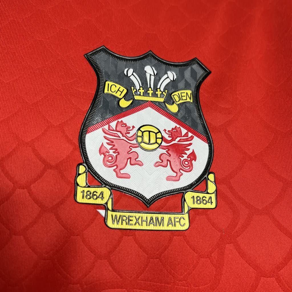Football Shirt Wrexham Home 24-25 extra 4