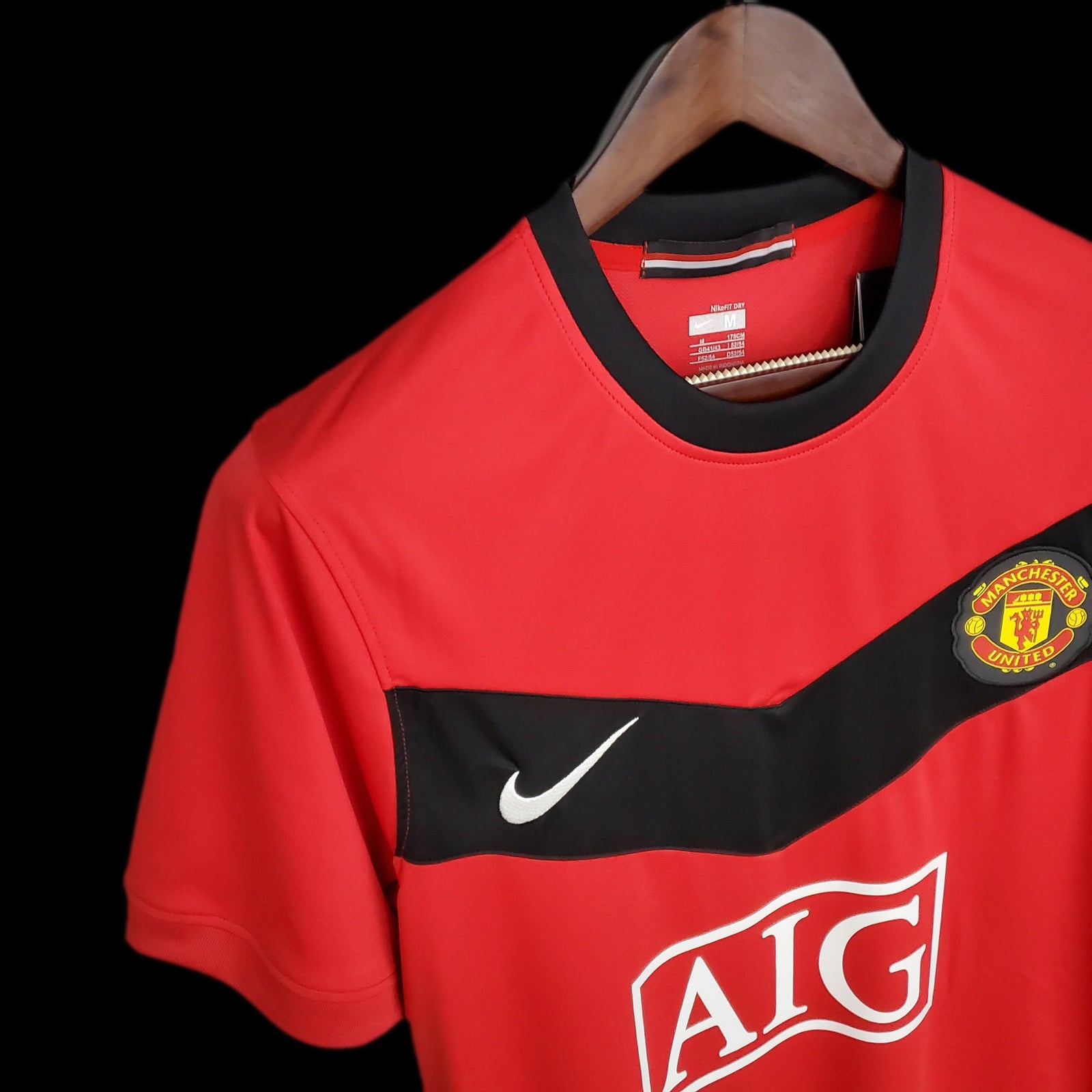 Football Shirt Manchester United Home 09-10 Retro extra 4